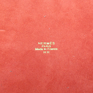 新品同様 エルメス セリエ 陶器 ボルドー ホワイト ウィッドポッシュ アクセサリー トレー 小物入れ 0052【中古】HERMES