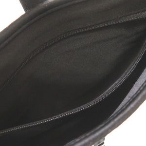 美品 グッチ ジャッキー サテン ブラック シルバー金具 001 3935 ショルダーバッグ バッグ 黒 0056 【中古】 GUCCI