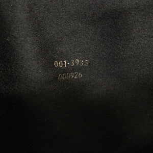 美品 グッチ ジャッキー サテン ブラック シルバー金具 001 3935 ショルダーバッグ バッグ 黒 0056 【中古】 GUCCI