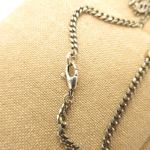 グッチ インターロッキングG シルバー925 シルバー チェーン ネックレス 0068【中古】GUCCI