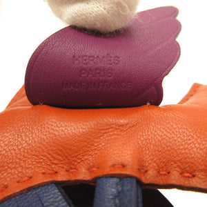 新品同様 エルメス ロデオペガサスPM Z刻印(2021年製) アニューミロ カーネリアン アネモネ ブルーサフィール バッグチャーム キーホルダー 0081【中古】HERMES