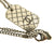 シャネル マトラッセ ココマーク プレート 05P メタル シルバー ネックレス 0083【中古】CHANEL