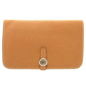 未使用 エルメス ドゴンGM トゴ ゴールド Y刻印(2020年製) 長財布 財布 コインケース カードケース 0086【中古】HERMES