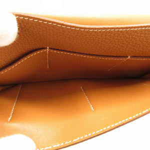 未使用 エルメス ドゴンGM トゴ ゴールド Y刻印(2020年製) 長財布 財布 コインケース カードケース 0086【中古】HERMES