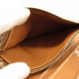 未使用 エルメス ドゴンGM トゴ ゴールド Y刻印(2020年製) 長財布 財布 コインケース カードケース 0086【中古】HERMES