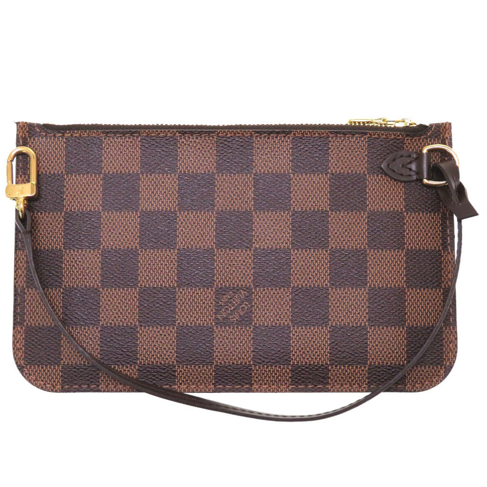 新品同様 ルイ ヴィトン ダミエ ネヴァーフルポーチ PM用 ポーチ LV 0092 【中古】 LOUIS VUITTON