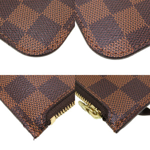新品同様 ルイ ヴィトン ダミエ ネヴァーフルポーチ PM用 ポーチ LV 0092 【中古】 LOUIS VUITTON