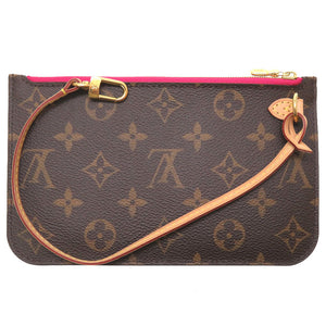 新品同様 ルイ ヴィトン モノグラム ネヴァーフル ポーチ PM用 ピヴォワンヌ ポーチ LV 0094 【中古】 LOUIS VUITTON