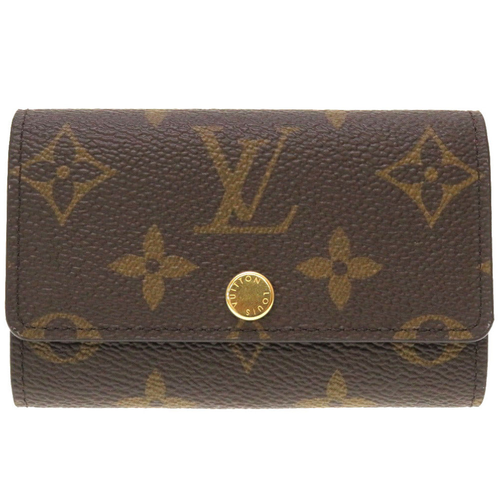 未使用 ルイ ヴィトン モノグラム ミュルティクレ6  フューシャ M60701 6連 キーケース ICタグ LV 0097 【中古】 LOUIS VUITTON