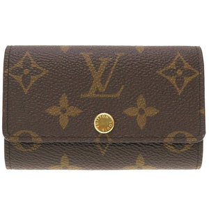 未使用 ルイ ヴィトン モノグラム ミュルティクレ6  フューシャ M60701 6連 キーケース ICタグ LV 0097 【中古】 LOUIS VUITTON