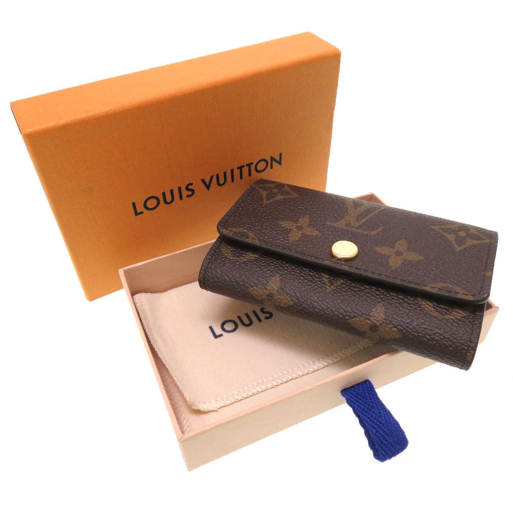 未使用 ルイ ヴィトン モノグラム ミュルティクレ6  フューシャ M60701 6連 キーケース ICタグ LV 0097 【中古】 LOUIS VUITTON