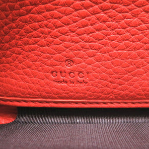 新品同様 グッチ GGキャンバス ベージュ オレンジ 388637 ラウンドファスナー 長財布 財布 0099 【中古】 GUCCI