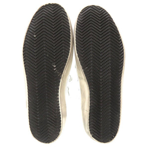 未使用 ゴールデングース スーパースター ラバー レザー シルバー サイズ40 スカーニー 靴 0104 【中古】 GOLDEN GOOSE メンズ