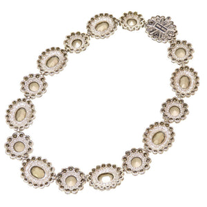 新品同様 ミュウミュウ マルチカラー ストーン ネックレス アクセサリー 0106 【中古】 MIUMIU レディース