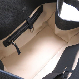 美品 ザ ロウ マルゴー15 レザー ネイビー MARGAUX ハンドバッグ バッグ 紺 0108 【中古】 THE ROW