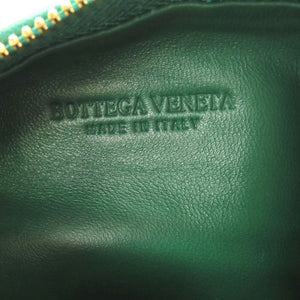 新品同様 ボッテガヴェネタ ミニジョディ レザー グリーン ハンドバッグ バッグ 緑 0112 【中古】 BOTTEGAVENETA