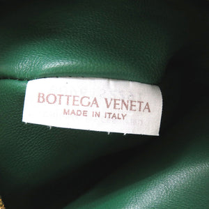 新品同様 ボッテガヴェネタ ミニジョディ レザー グリーン ハンドバッグ バッグ 緑 0112 【中古】 BOTTEGAVENETA