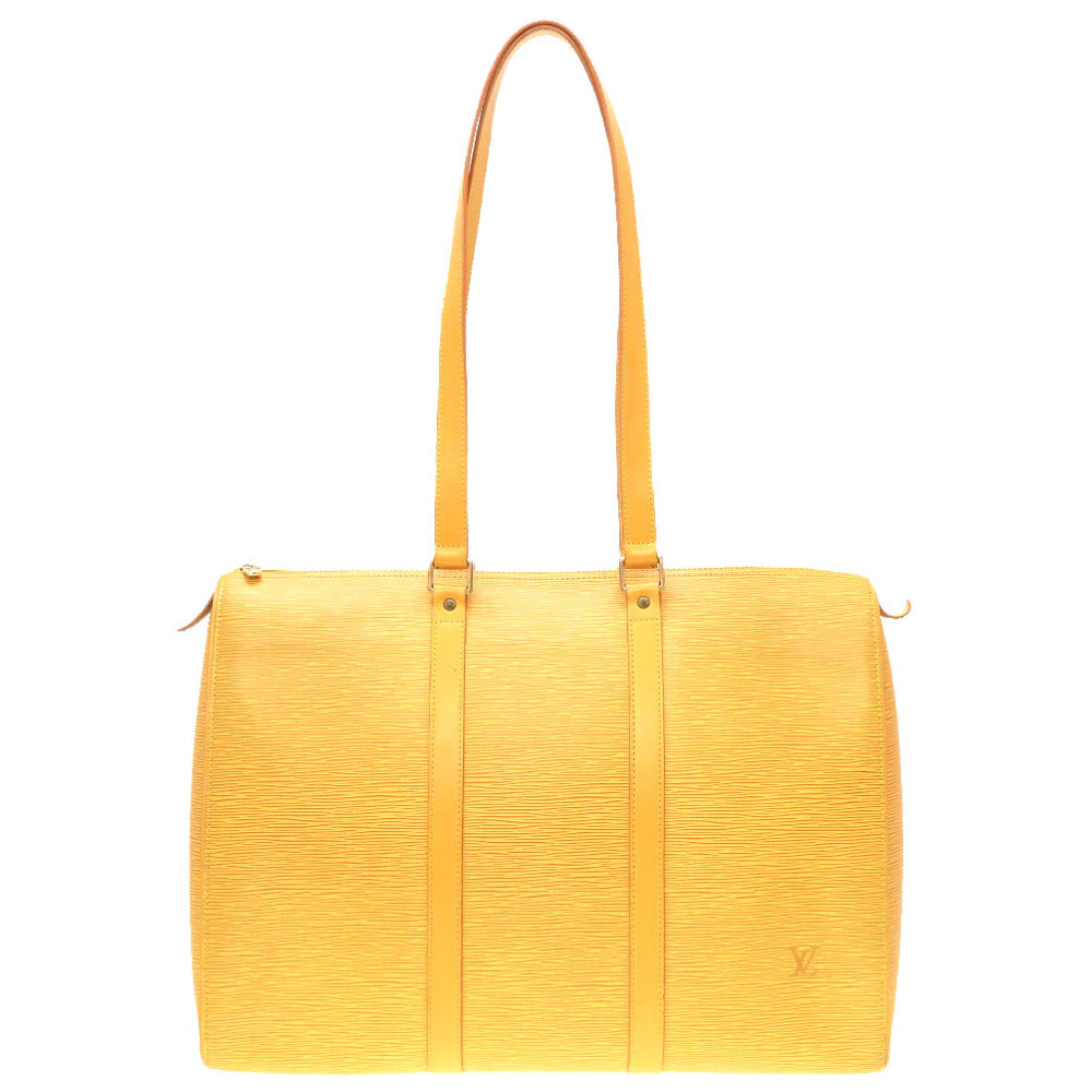 ルイ ヴィトン エピ フラネリー タッシリイエロー ショルダーバッグ バッグ 黄 LV 0114 【中古】 LOUIS VUITTON