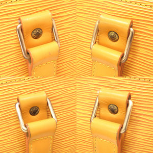 ルイ ヴィトン エピ フラネリー タッシリイエロー ショルダーバッグ バッグ 黄 LV 0114 【中古】 LOUIS VUITTON