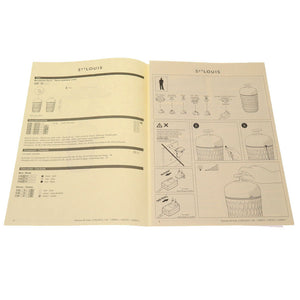 未使用 サンルイ フォリア ポータブルランプ ウッド ガラス ブラック フロアランプ 0119 【中古】 SAINT LOUIS