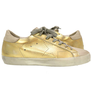未使用 ゴールデングース スーパースター レザー ゴールド サイズ36 スニーカー 靴 0123 【中古】 GOLDEN GOOSE