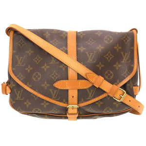 ルイ ヴィトン モノグラム ソミュール30 M42256 ショルダーバッグ バッグ LV 0124 【中古】 LOUIS VUITTON