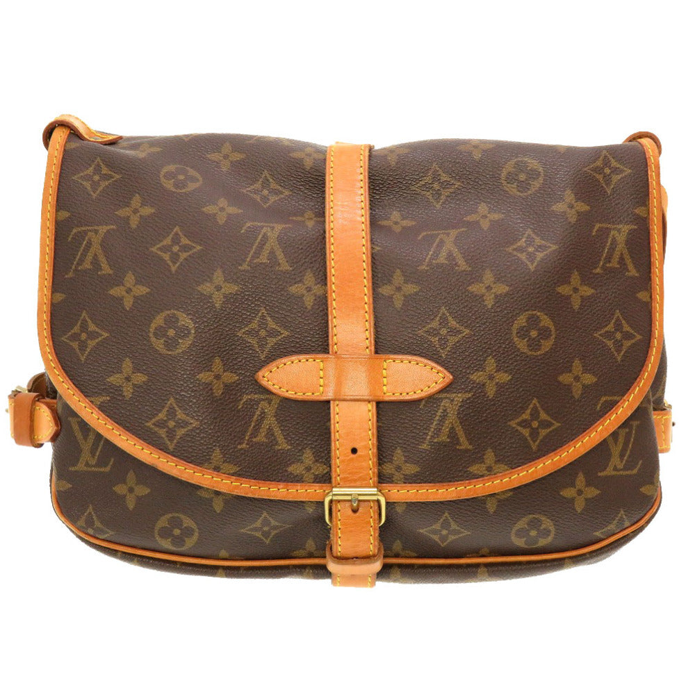 ルイ ヴィトン モノグラム ソミュール30 M42256 ショルダーバッグ バッグ LV 0124 【中古】 LOUIS VUITTON