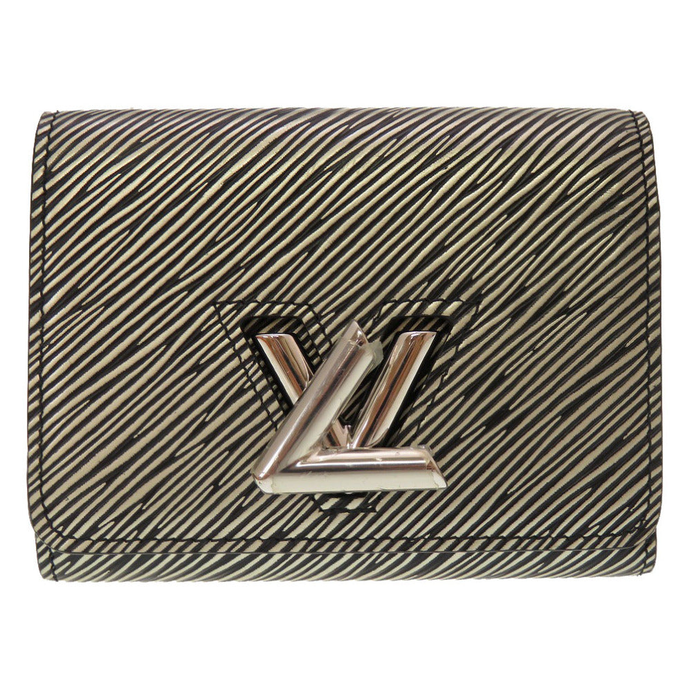 新品同様 ルイ ヴィトン エピ ポルトフォイユ ツイスト プラティーヌ M62055 三つ折り財布 財布 シルバー LV 0126 【中古】 LOUIS VUITTON