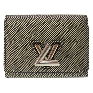 新品同様 ルイ ヴィトン エピ ポルトフォイユ ツイスト プラティーヌ M62055 三つ折り財布 財布 シルバー LV 0126 【中古】 LOUIS VUITTON