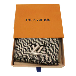 新品同様 ルイ ヴィトン エピ ポルトフォイユ ツイスト プラティーヌ M62055 三つ折り財布 財布 シルバー LV 0126 【中古】 LOUIS VUITTON