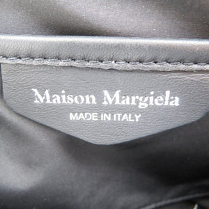 未使用 メゾンマルジェラ グラムスラム チェーンショルダーフェイクファー レザー ゴールド金具 レオパード ブラウン ショルダーバッグ 0134【中古】Maison Margiela