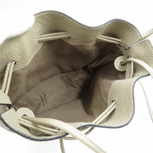 未使用 ボナベンチュラ ノア BDPT2-GG カーフ グレージュ グレー ショルダーバッグ 0138【中古】BONAVENTURA