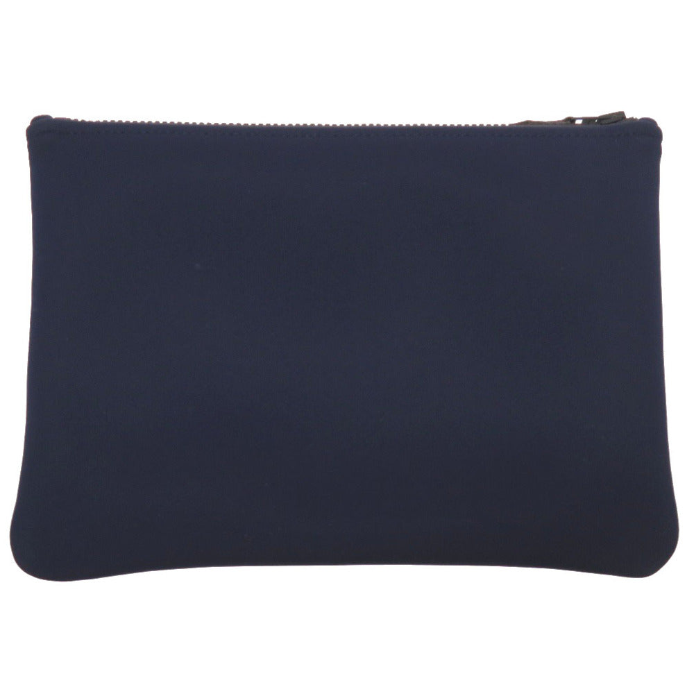 未使用 エルメス ネオバン MM ネイビー ポリエステル ポリウレタン ポリアミド クラッチバッグ バッグ 紺 0144 【中古】 HERMES