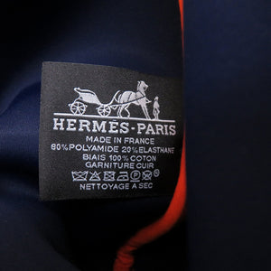 未使用 エルメス ネオバン MM ネイビー ポリエステル ポリウレタン ポリアミド クラッチバッグ バッグ 紺 0144 【中古】 HERMES