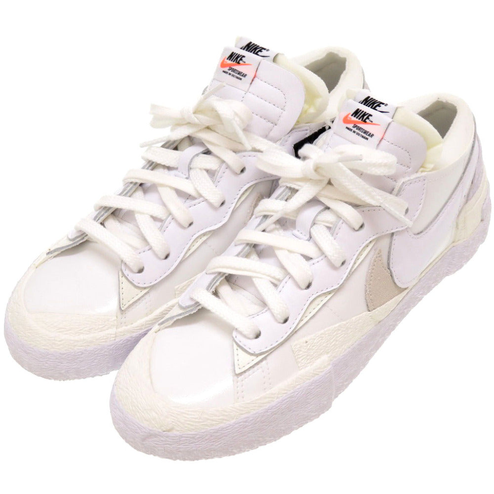 未使用 ナイキ ブレーザー ロウ × サカイ ホワイト サイズUS9.5 日本サイズ27.5cm スニーカー 0154 【中古】 NIKE メンズ