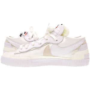 未使用 ナイキ ブレーザー ロウ × サカイ ホワイト サイズUS9.5 日本サイズ27.5cm スニーカー 0154 【中古】 NIKE メンズ