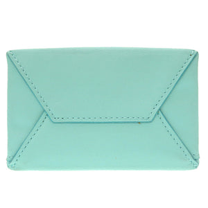 美品 ティファニー ミニ ショッピングトート ティファニーブルー レザー 2WAY ハンドバッグ バッグ 0160 【中古】 TIFFANY&Co.