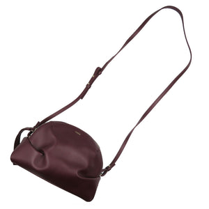 新品同様 クロエ JUDY レザー ゴールド金具 バーガンディ ショルダーバッグ 0165【中古】Chloe