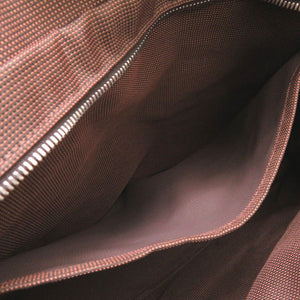 美品 エルメス エールライン トート MM キャンバス ブラウン トートバッグ バッグ 茶 0167 【中古】 HERMES メンズ