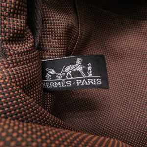 美品 エルメス エールライン トート MM キャンバス ブラウン トートバッグ バッグ 茶 0167 【中古】 HERMES メンズ