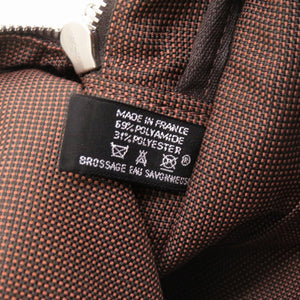 美品 エルメス エールライン トート MM キャンバス ブラウン トートバッグ バッグ 茶 0167 【中古】 HERMES メンズ