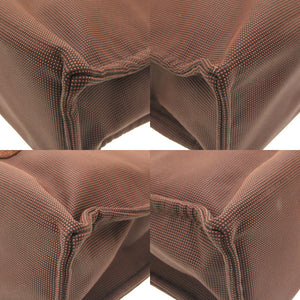 美品 エルメス エールライン トート MM キャンバス ブラウン トートバッグ バッグ 茶 0167 【中古】 HERMES メンズ