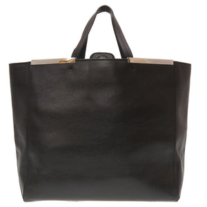 美品 ヌメロ ヴェントゥーノ N°21 レザー ファー ブラック ハンドバッグ バッグ 黒 0178 【中古】NUMERO VENTUNO