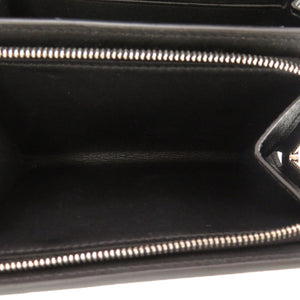 新品同様 ルイ ヴィトン モノグラム マヒナ ポルトフォイユ イリス コンパクト ノワール M62540 ICタグ 三つ折り財布 財布 ブラック 黒 LV 0009 【中古】 LOUIS VUITTON