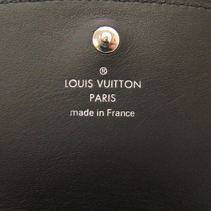 新品同様 ルイ ヴィトン モノグラム マヒナ ポルトフォイユ イリス コンパクト ノワール M62540 ICタグ 三つ折り財布 財布 ブラック 黒 LV 0009 【中古】 LOUIS VUITTON