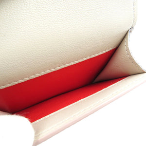 未使用 ブルガリ メタリック カルング ミルキーオパール ブルガリブルガリ 289351 レザー ゴールド金具 三つ折り財布 0011【中古】BVLGARI