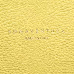 未使用 ボナベンチュラ ソフィア リバーシブル トートバッグ レザー グレージュ イエロー BRTT1-GGYE トートバッグ バッグ 0029 【中古】 BONAVENTURA