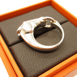 新品同様 エルメス ギャロップ 馬 シルバー925 シルバー サイズ57 指輪 リング 0050【中古】HERMES