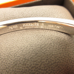 新品同様 エルメス ギャロップ 馬 シルバー925 シルバー バングル ブレスレット 0052【中古】HERMES