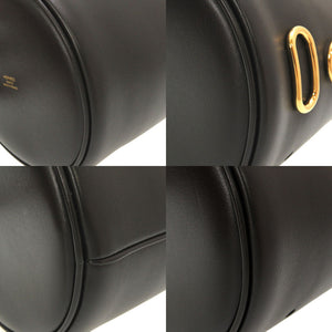 新品同様 エルメス マンジョワール ボックスカーフ ブラック ゴールド金具 D刻印(2019年製) セリエハンドバッグ バッグ 黒 0053 【中古】 HERMES